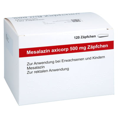 Mesalazin axicorp 500 mg Produktbild 1