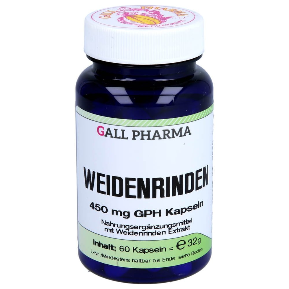Weidenrinden 450 mg Gph Kapseln