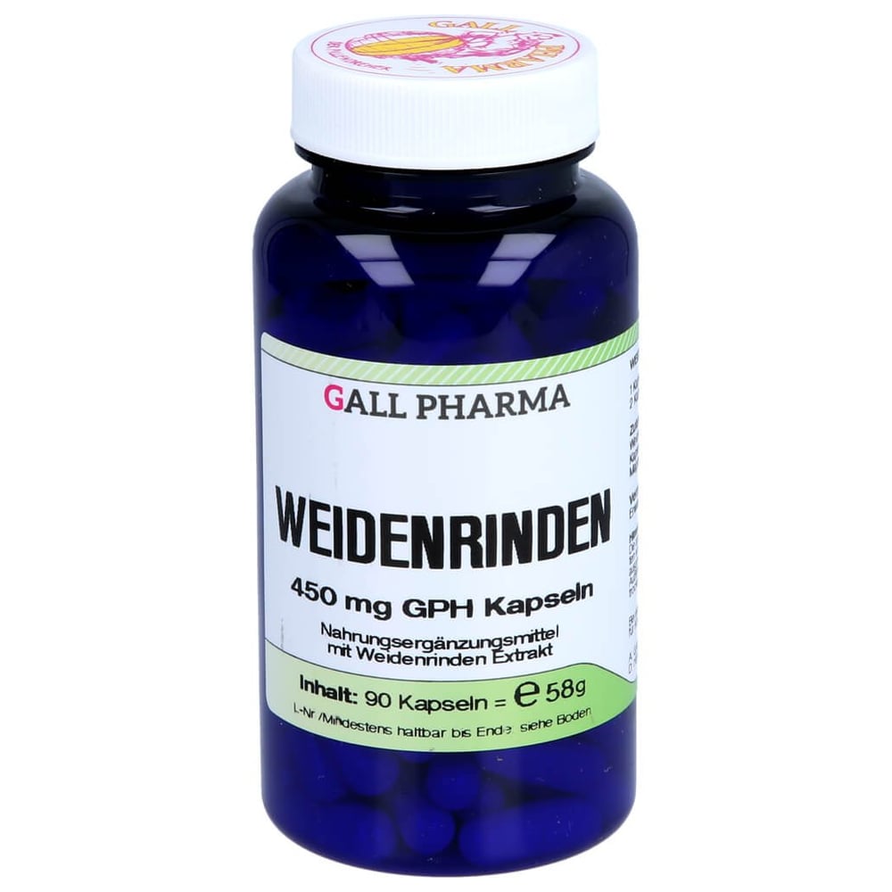 Weidenrinden 450mg Gph Kap