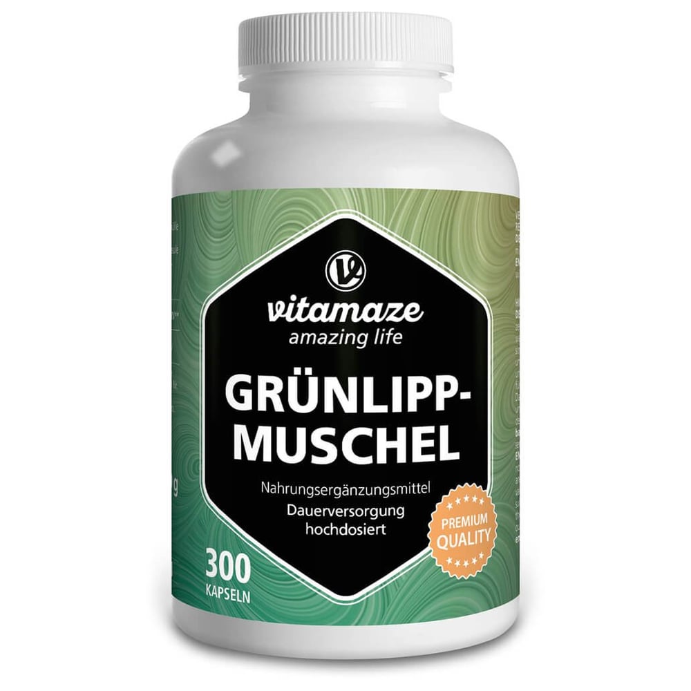 Grünlippmuschel 500 mg hochdosiert