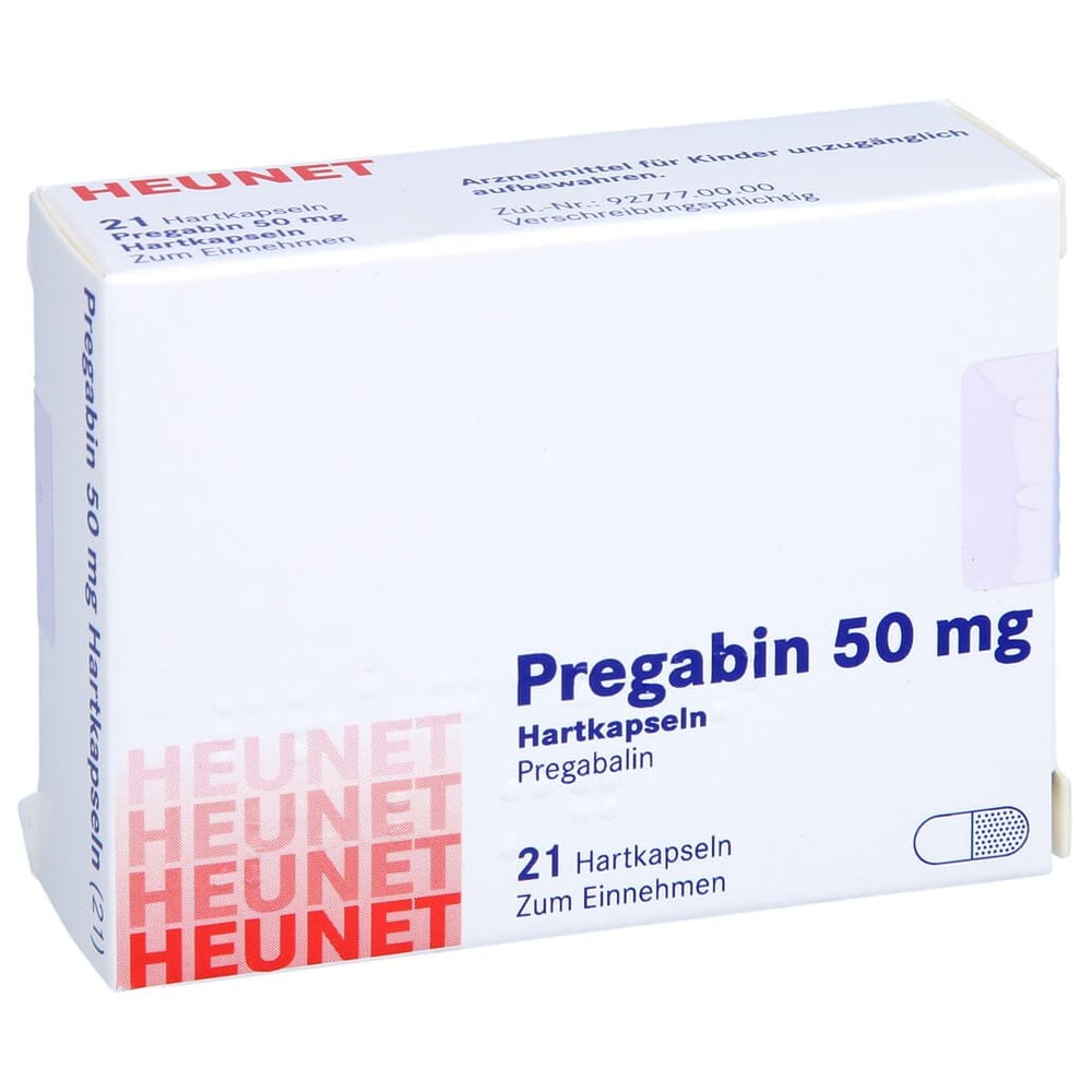 Pregabin 50 mg Heunet