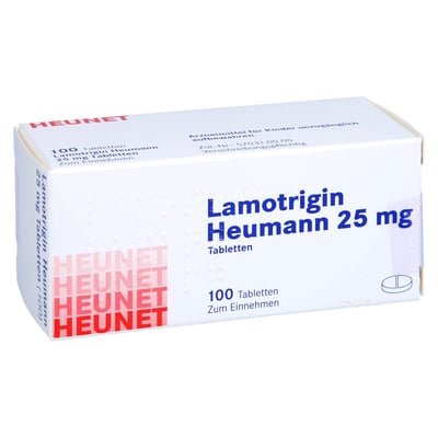 Lamotrigin Heumann 25 mg Heunet