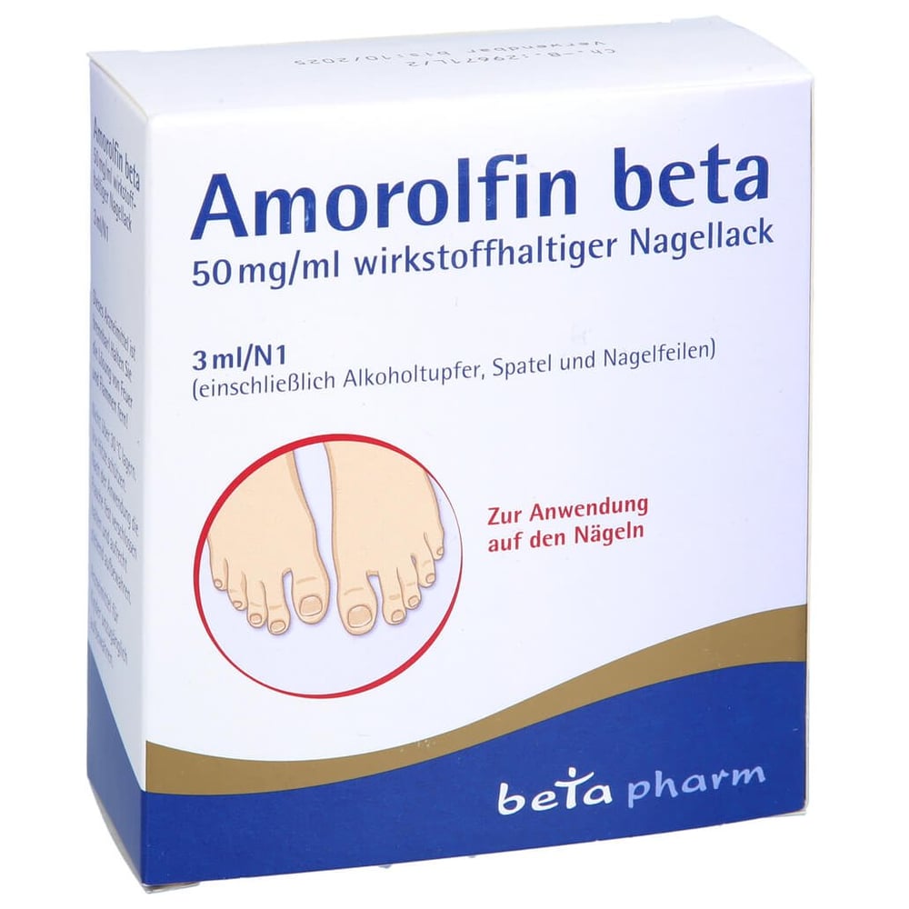 Amorolfin beta 50 mg/ml