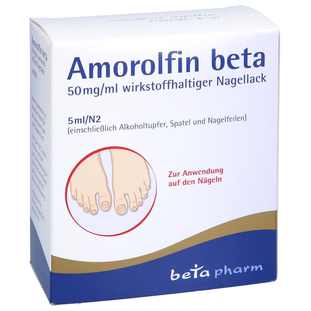 Amorolfin beta 50 mg/ml