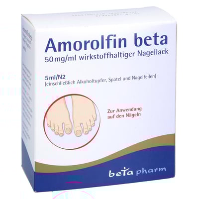 Amorolfin beta 50 mg/ml