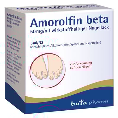 Amorolfin beta 50 mg/ml