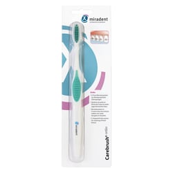 Miradent Carebrush ortho Zahnbürste weiß /grün