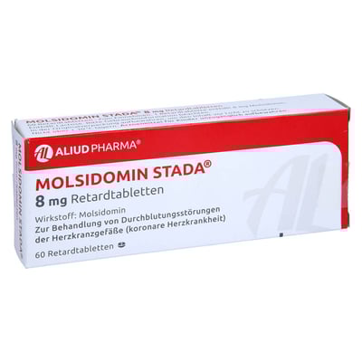 Molsidomin STADA 8 mg Retardtabletten ALIUD