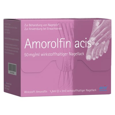 Amorolfin acis 50 mg/ml