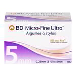BD Micro-fine Ultra Pen-Nadeln 0,25x5 mm 31 G + Prisoma