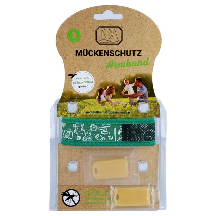 Mückenschutz Armband -grün- KDA