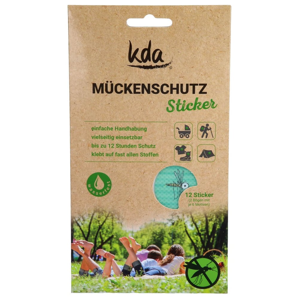 Mückenschutz Sticker KDA