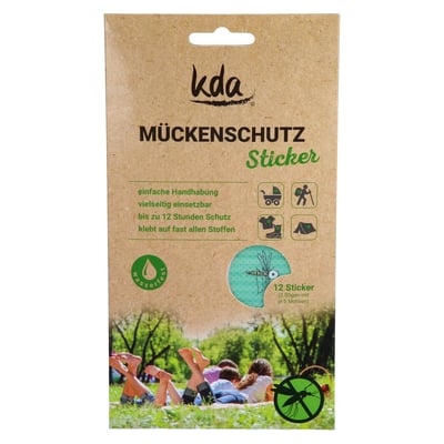 Mückenschutz Sticker KDA