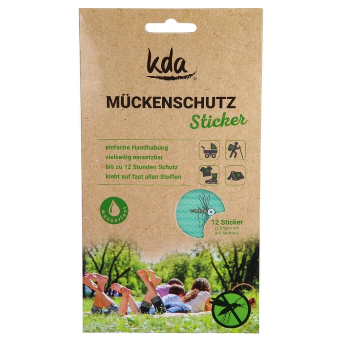Mückenschutz Sticker KDA