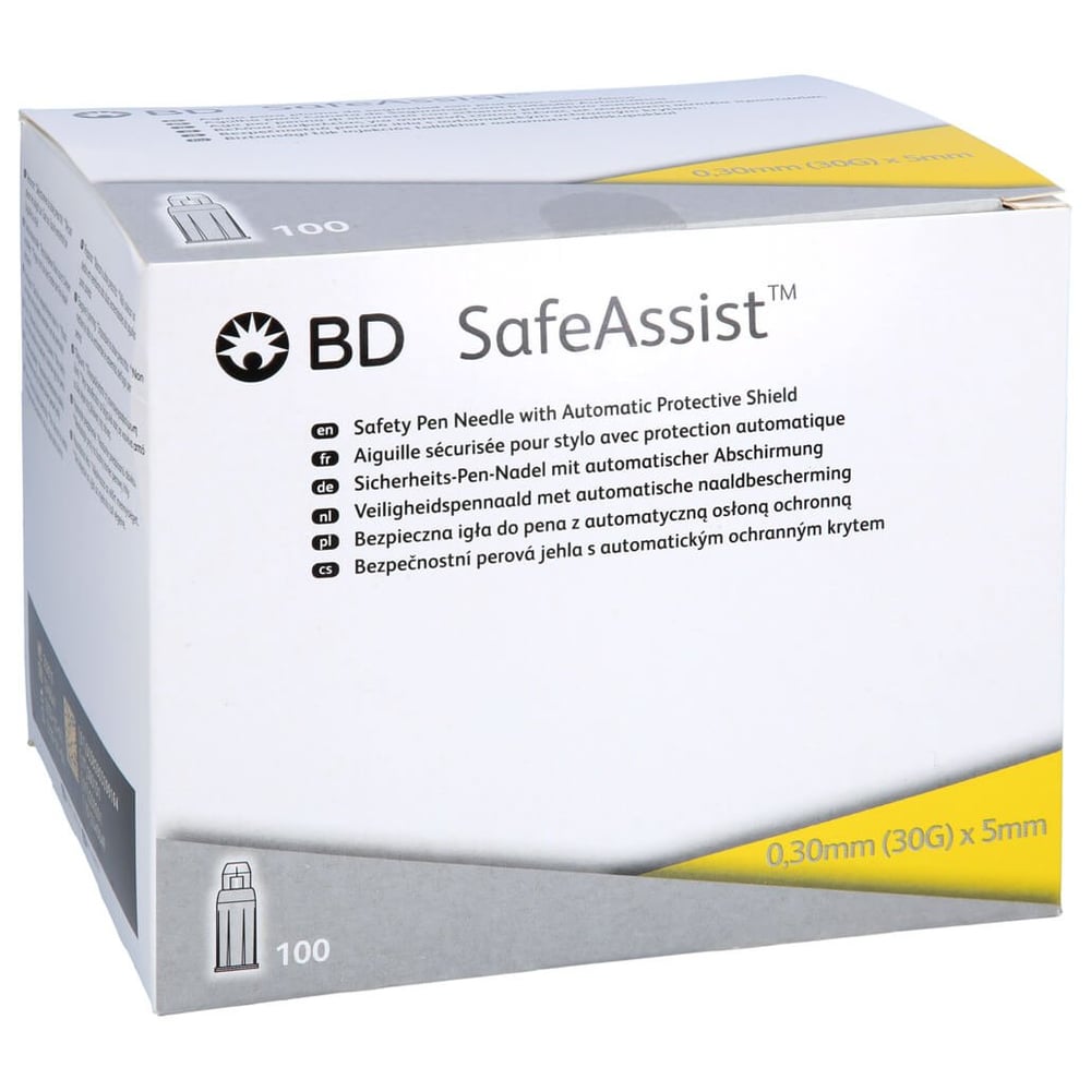 Bd Safeassist Sicherheits-Pen-Nadeln 30 G 5 mm