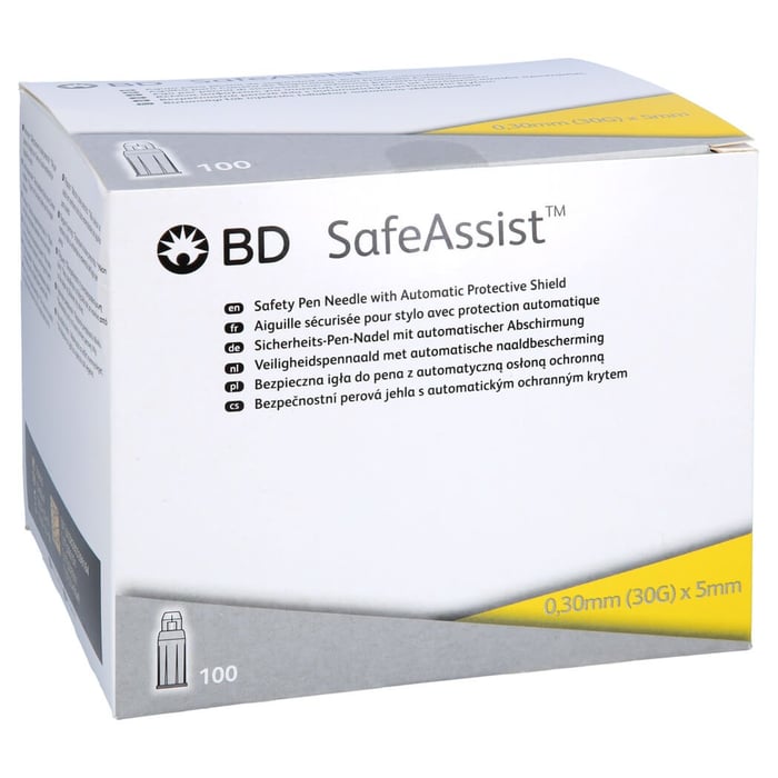 Bd Safeassist Sicherheits-Pen-Nadeln 30 G 5 mm