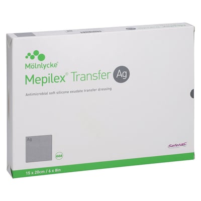 Mepilex Transfer Ag Schaumverband 15x20 cm steril Kohlpharma