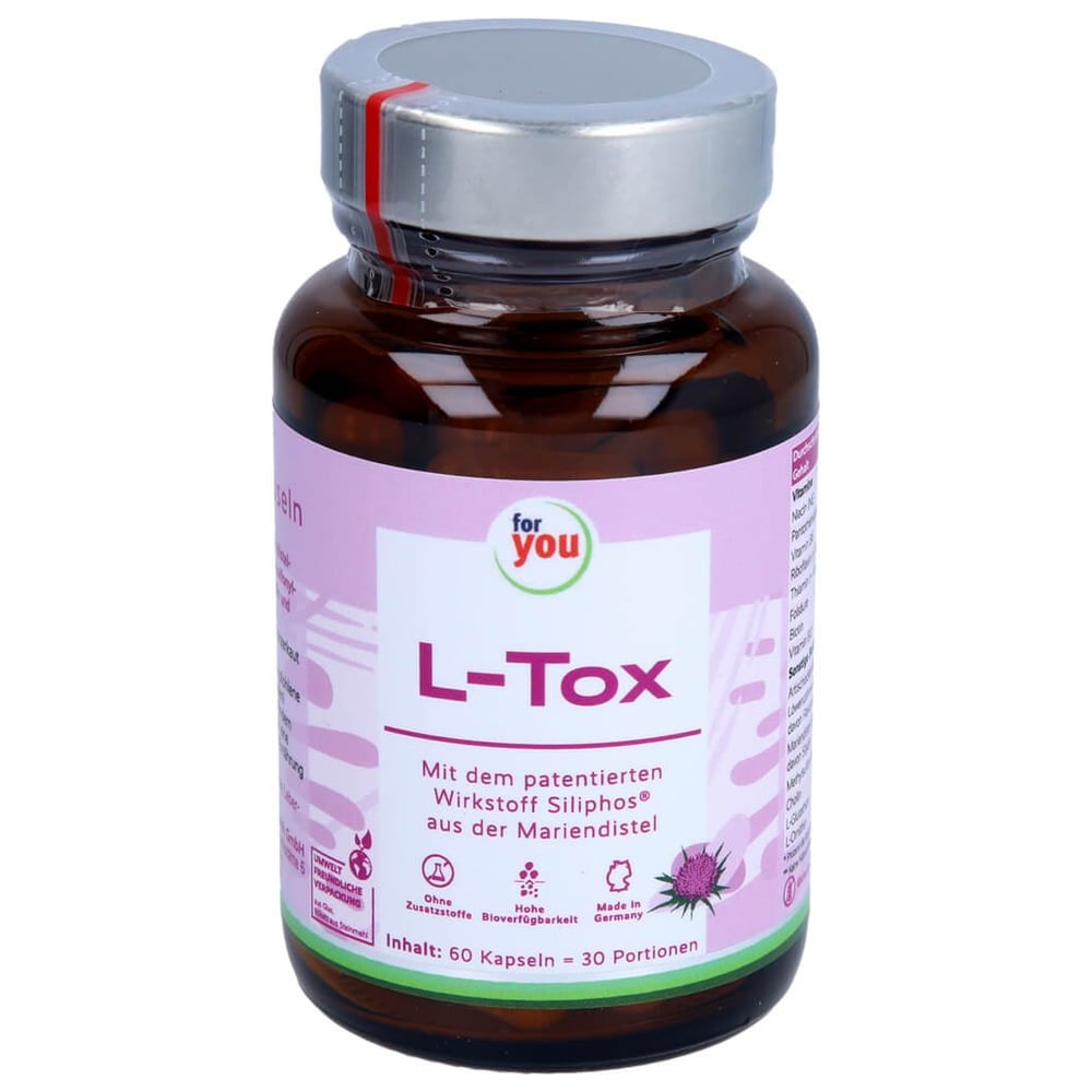 For You L-Tox Leber Detox Kapseln