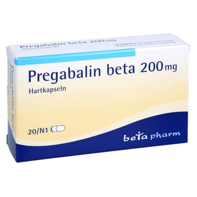 Pregabalin beta 200 mg