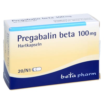 Pregabalin beta 100 mg