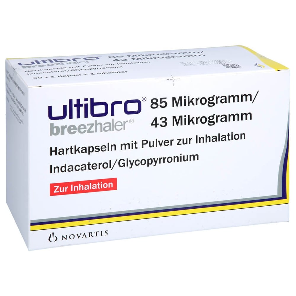 Ultibro Breezhaler 85 ug/43 ug Hartk.Inh.