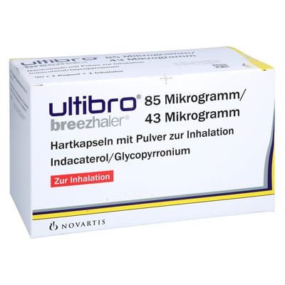 Ultibro Breezhaler 85 ug/43 ug Hartk.Inh.