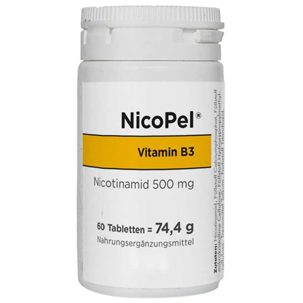 Nicopel Nicotinamid 500 mg Kapseln