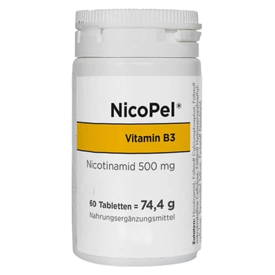 Nicopel Nicotinamid 500 mg Kapseln