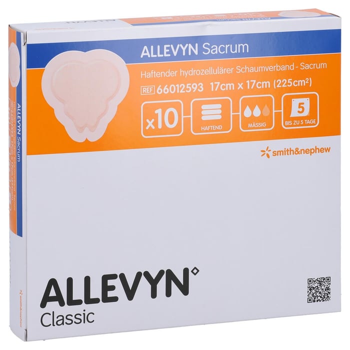Allevyn Sacrum klein 17x17 cm Wundverband haftend