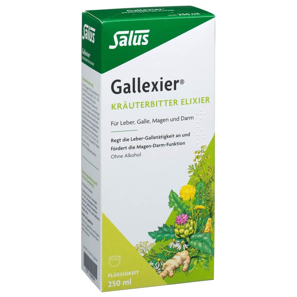 Gallexier Kräuterbitter Elixier Salus