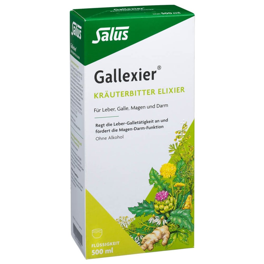 Gallexier Kräuterbitter Elixier Salus