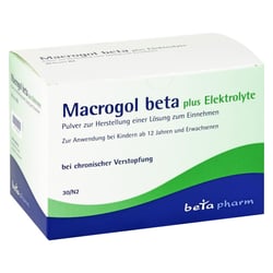 Macrogol beta plus Elektrolyte