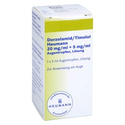 Dorzolamid/Timolol Heumann 20 mg/ml + 5 mg/ml