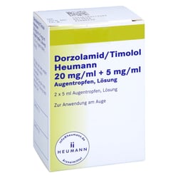 Dorzolamid/Timolol Heumann 20 mg/ml + 5 mg/ml