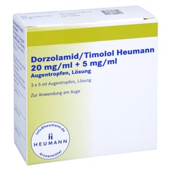 Dorzolamid/Timolol Heumann 20 mg/ml + 5 mg/ml