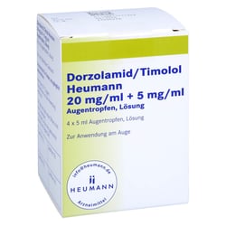 Dorzolamid/Timolol Heumann 20 mg/ml + 5 mg/ml