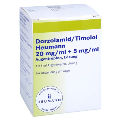 Dorzolamid/Timolol Heumann 20 mg/ml + 5 mg/ml