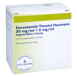 Dorzolamid/Timolol Heumann 20 mg/ml + 5 mg/ml