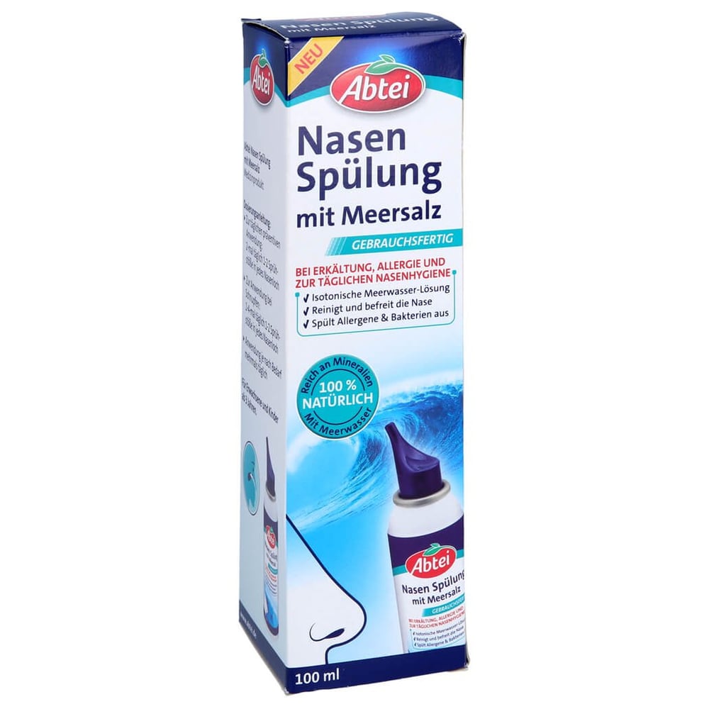 Abtei Nasen Spülung mit Meersalz