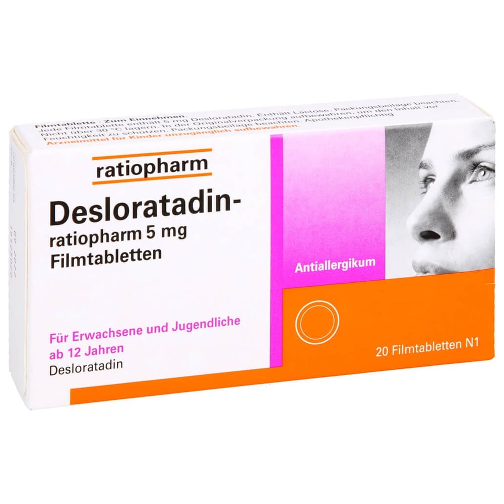 Desloratadin-ratiopharm 5 mg