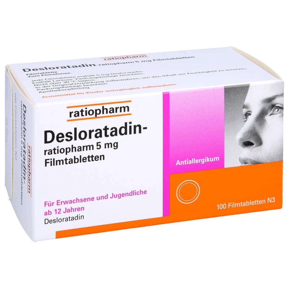 Desloratadin-ratiopharm 5 mg