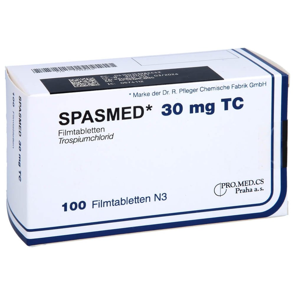 Spasmed 30 mg TC