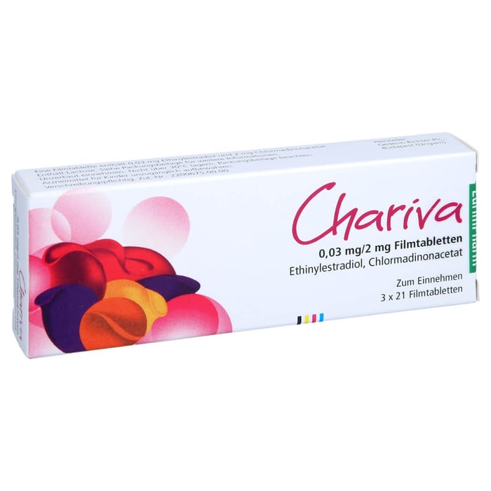 Chariva 0.03mg/2mg Fta