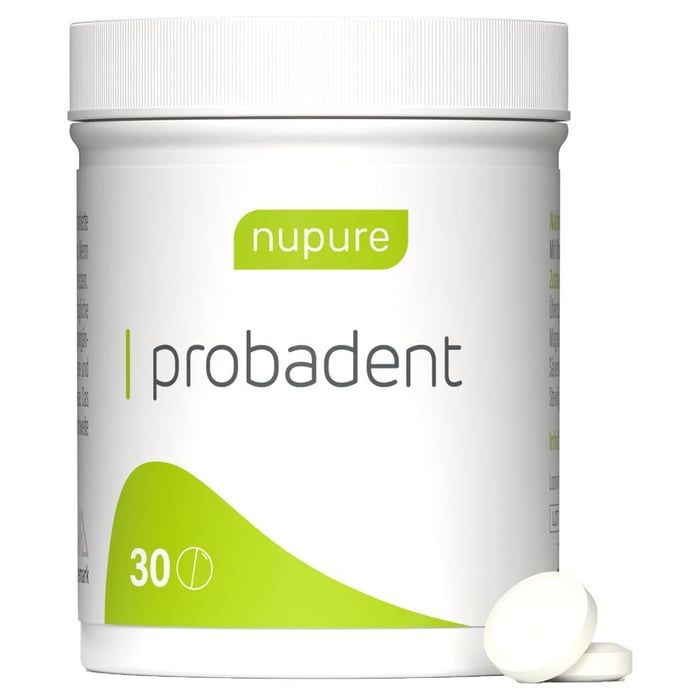 Nupure probadent Probiotikum bei Mundgeruch Lut.