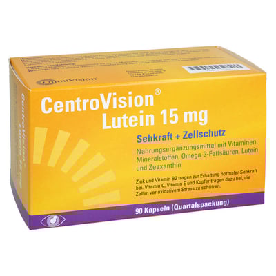Centrovision Lutein 15 mg Kapseln
