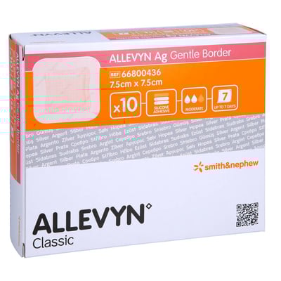 Allevyn Ag Ge Bo 7.5x7.5cm