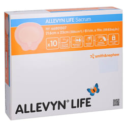 Allevyn Life Sacrum gr.21,6x23 cm Silik.schaumverb. Docpharm