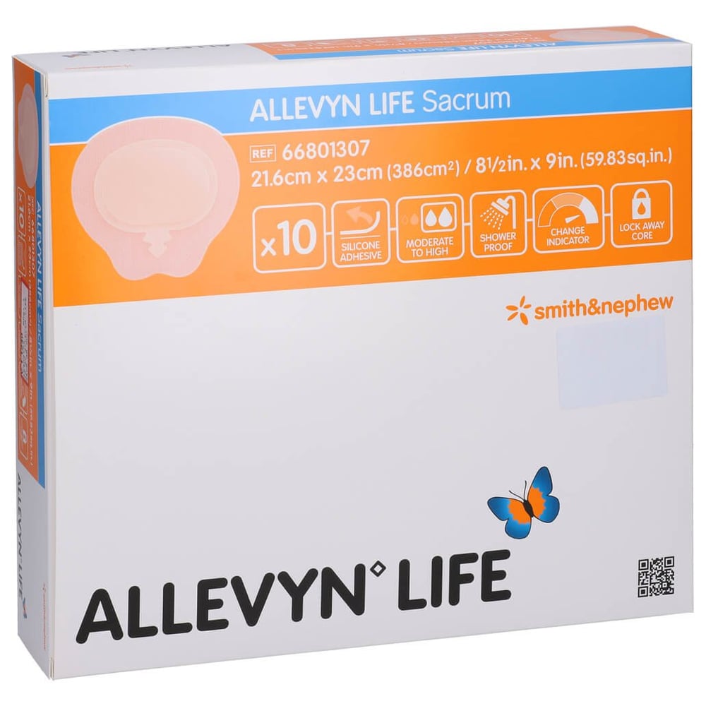 Allevyn Life Sacrum gr.21,6x23cm Silik.schaumverb.