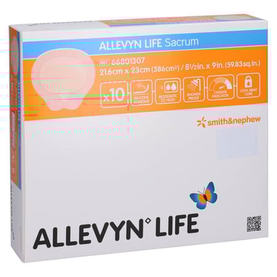 Allevyn Life Sacrum gr.21,6x23cm Silik.schaumverb. Docpharm