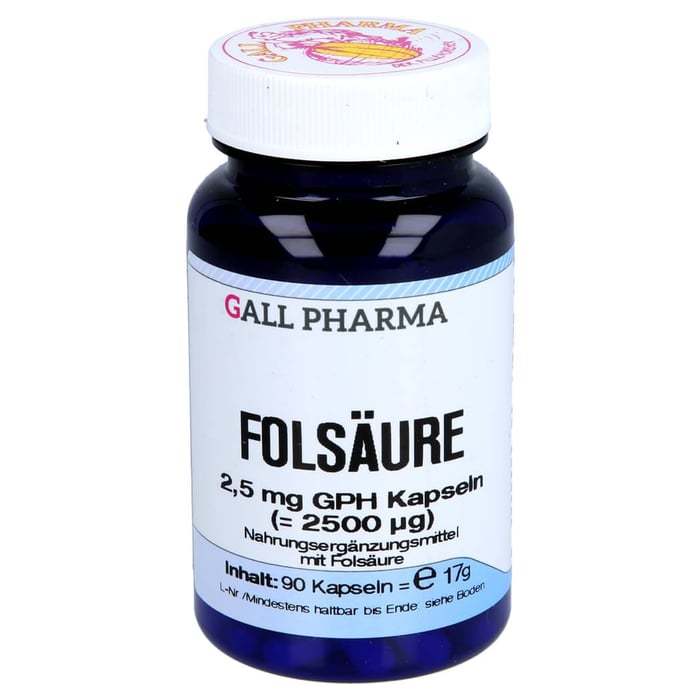 Folsaeure 2.5mg Gph Kapsel